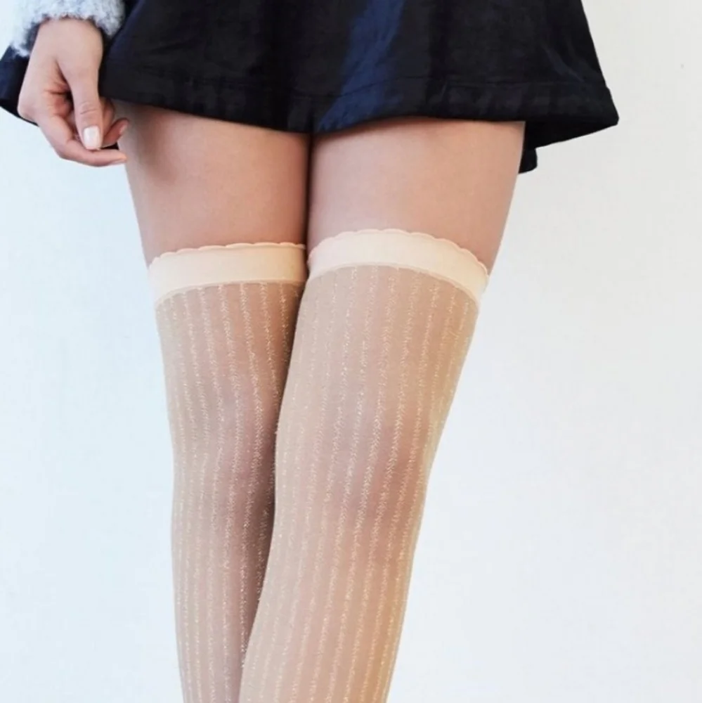 Free People Bardot Shimmer Thigh High - NEW